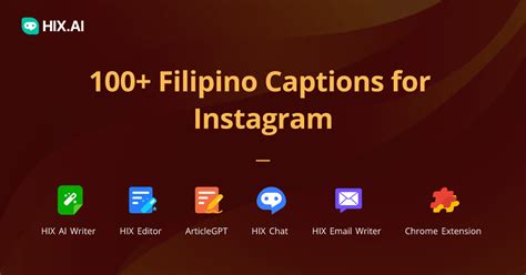 ilog caption tagalog|100+ Tagalog Captions for Instagram + Free AI Caption Generator .